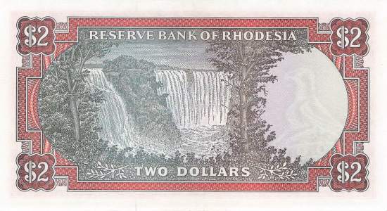 2  Dollar Rhodesien 1979 p.39b